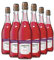 Vilaveroni - Lambrusco Emilia IGT Rosato - Vin Pétillant Italien Rosé - Lot de 6 bouteilles x 75cl