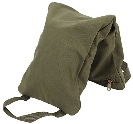 POENVFPO Yoga-Sandsäcke aus Segeltuch, Tragbarer Befüllbarer Yoga Gewichtheben Sandsack mit Zwei Griffen, Gewichtete Tasche für Fitness, Gewichte und Training