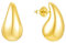 Brandlinger ® Tropfen Ohrringe Silber 925. Schmuck Damen vergoldet mit 18 Karat (Silber und Gold) für Frauen und Mädchen.