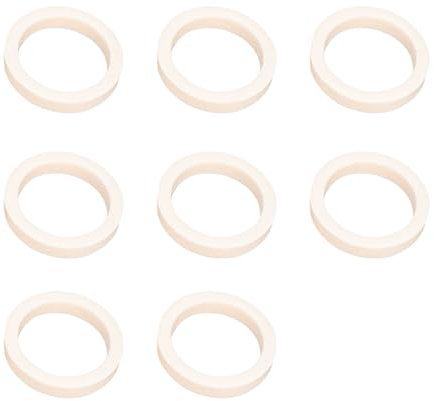 LARUISEE 8 x Schaumstoff-Ringe, Stoßdämpfer für Fahrräder, Fahrräder, Gabel, Ölschwamm, Ersatz-Fahrräder, Vordergabel, Schaumstoff-Ringe