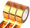 Aoktorkit Lot de 3 rouleaux de ruban adhésif holographique Washi à paillettes - 15 mm x 5 m - Doré