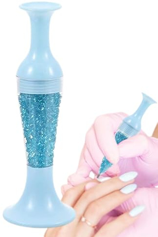 Point Pen - Vase Tip Pen, Tip Art Tool | Vase Tip Drill Pen, Flower Pot Shaped Tip Drill Pen, Multifunctional Nail Tip Pen, Point Tool