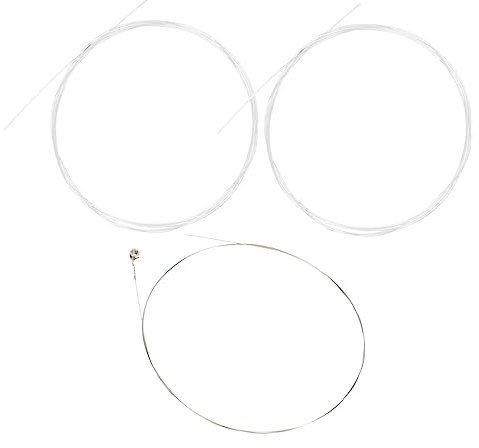 Vaguelly 3pezzi Corde Balalaika in Nylon Professionali Resistenti e Durevoli Toni Chiari e Suono Potente Per Strumenti Musicali Russi