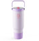 Fjbottle Borraccia Termica con Cannuccia 1200ML - Tazza termica Senza Perdite e BPA - Freddo per 12 Ore - Travel Mug/Tumbler per Auto e Caffè