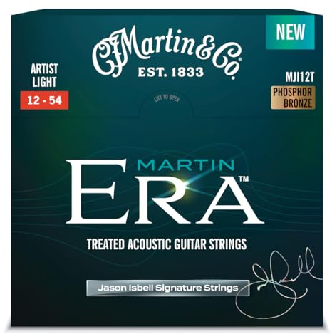 Martin MJI12T Era Jason Isbell Signature Acoustic Guitar Strings (12-54)