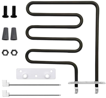 mophrati Élément Chauffant pour fumoir électrique en Acier Inoxydable, Robuste et Durable pour Une résistance à l'usure Durable, Forte compatibilité