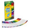 CRAYOLA Supertips Filzstifte Kinder Auswaschbar, Malstifte Set In 24 Verschiedenen Farbtönen, Ungiftige Filzstifte Mit Konischer Spitze, Bastel Set, Fasermaler Kinder, Malstifte Ab 3 Jahre