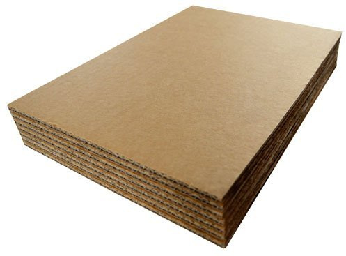 A4 297mm x 210mm Cardboard Corrugated Sheets Pads Dividers Art Craft Board Qty 10 Sheets