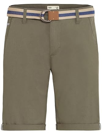 !Solid Monty Herren Chino Shorts Bermuda Kurze Hose mit Gürtel aus Stretch-Material Regular-Fit