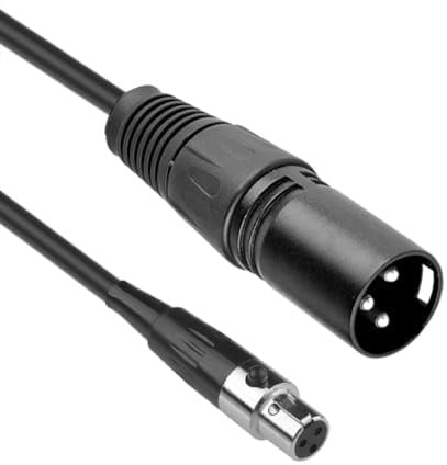 S SIENOC Mini 3 pin XLR maschio a XLR femmina microfono audio bilanciata cavo del,Cavo audio di prolunga