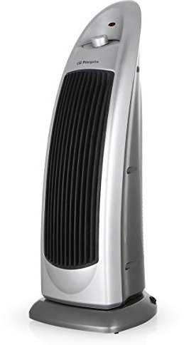 Orbegozo CR 5028 - Calefactor cerámico de torre, 2000 W, oscilante 90, función ventilador, termostato regulable, función antivuelco