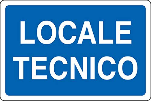 PIXLEMON Adesivo cm 18x12 Locale Tecnico