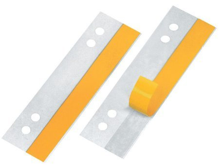 Veloflex 2002100 HEFTFIX Heftstreifen, Abheftstreifen, 105 mm lang, 200er SB-Packung, selbstklebend, glasklar