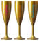 Personalised Champagne Love Flute Glass TV Any Name Font Colours Wine Cocktail Prosecco Gift (Gold Flute - Pink Text)