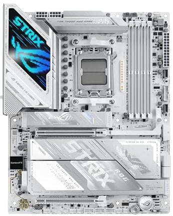 ASUS ROG STRIX X870E-A GAMING WIFI7 NEO AMD X870E ATX Motherboard,16+2+2 power stages, Dynamic OC Switcher, Core Flex, 1x HDMI, 2x USB4, DDR5, WiFi 7, 4x M.2 slots, PCIe 5.0 x16, Aura Sync RGB