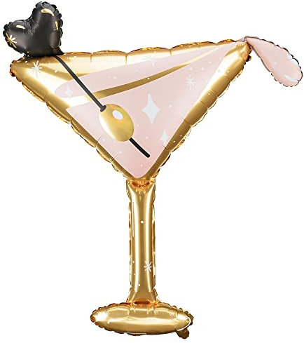 Folienballon Glas Martini 104x86cm