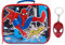 OM SUPPLIES Spiderman - Bolsa de almuerzo térmica para niños con asa y correa unisex, 25 x 20 x 7 cm (Spiderman)