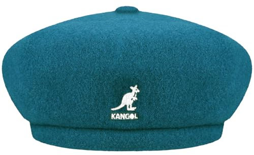 Kangol Wool Jax Beret, Vert bleuté, M Mixte