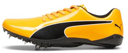PUMA Evospeed Prep Sprint 3.5, Track and Field Shoe, Sun Stream Black White, 40 EU