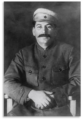 PURRCOCO Joseph Stalin Poster, Anführer der Kommunistischen Partei Russlands, 9, Wandkunst, Bild, Gemälde, Poster, Poster, Kunstwerke, Raumdekoration, 30 x 45 cm