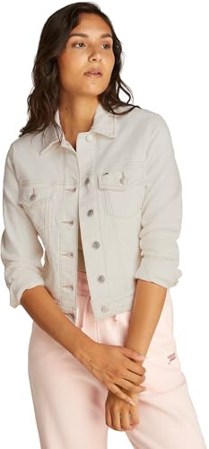 Tommy Jeans Damen Jeansjacke Classic Trucker Regular Fit