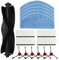 Feegow Ensemble d'accessoires pour Laresar Mars 01/pour Lubluelu SL68 avec brosse principale, serpillère, brosses latérales, filtres et kit d'accessoires pour robot aspirateur (B)