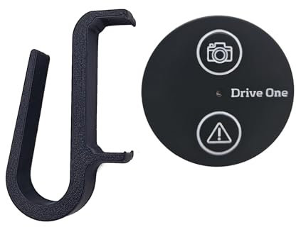 Kstar Sonnenblenden Halterung kompatibel für den Needit Drive One Blitzerwarner. Halter aus UV- und hitzebeständigem Material - verstärkte Halterung für sicheren Halt. Made in Germany.