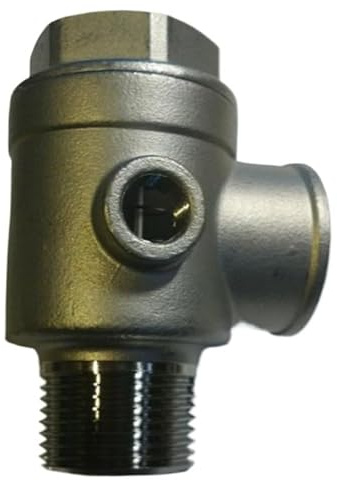 Ersatz DN25 Innengewinde 5-Port Edelstahl Kugelhahn Rückschlagventil Kugel Frequenzumwandlung Pumpe Zubehör
