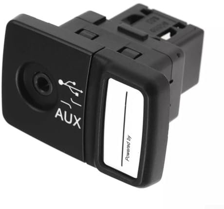 Getdoublerich Auto USB Media Player AUX Presa 735547937 Per Fiat 500 500C Per Panda Per Punto Compatibile Con Più Modelli