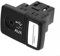 Getdoublerich Auto USB Media Player AUX Presa 735547937 Per Fiat 500 500C Per Panda Per Punto Compatibile Con Più Modelli