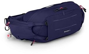 Osprey Raven 4L Damen Mountainbike-Rucksack mit Hydraulik-Reservoir, Deep Fig, Deep Fig, Einheitsgröße, Mountainbike-Rucksack mit Hydraulik-Reservoir