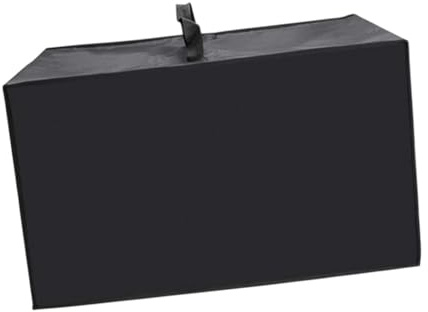 Baoblaze Microwave Protective Cover Appliances Protector Hood Dust Anti Easy to Clean Protection Universal for Outdoor Kitchen Indoor, Black