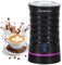 Panana Milk Frother Electric Coffee Steamer, 4 in 1 Automatic Milk Frother, Warm and Cold Form Maker, 430ml Capacity for Cappuccinos, Lattes, and Hot Chocolates. (Black, WT)