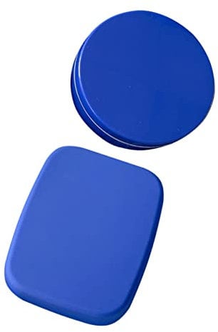 OUNONA 2Pcs Portable Case with Mirror Leak Eye Care Supplies Durable Contacts Lens Holder for Travel and Daily Use Compact Design for