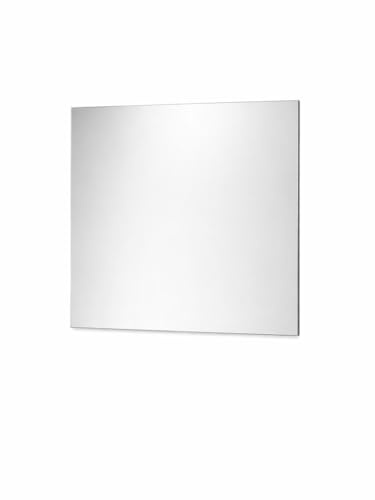 San Marco specchio filo lucido, specchio da bagno con luce, disponibile con o senza lampada da 30 o 45 cm, specchio da parete bagno, installazione semplice e veloce. (70x70 cm, 60x60 cm)