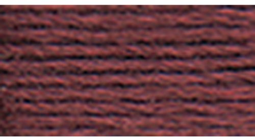 DMC 117-3802 Mouline Stranded Cotton Six Strand Embroidery Floss Thread, Dark Antique Mauve, 8.7-Yard