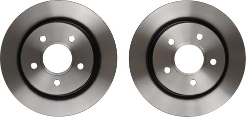 TRW DF4372 2x Bremsscheiben Kompatibel mit Ford Focus II Station Wagon (DA_, FFS, DS) 2004-2012 Hinterachse und Andere Fahrzeuge