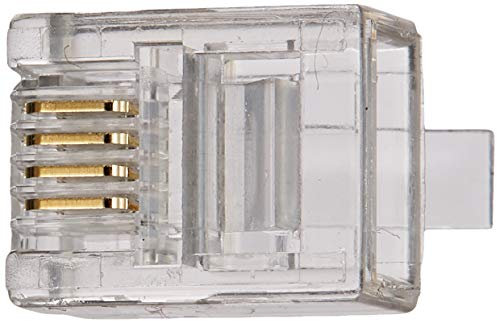 Valueline VLTP90923T Connecteur RJ11 mâle Transparent