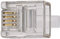 Valueline VLTP90923T Connecteur RJ11 mâle Transparent