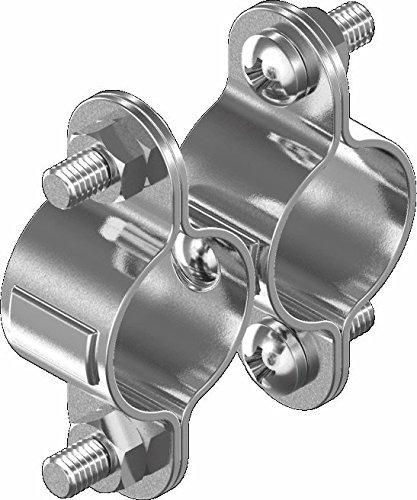 Schelle Doppelschelle Rohrschelle Edelstahl 25mm ARBO-INOX
