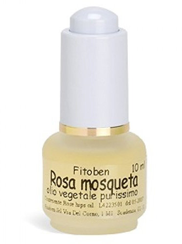 Olio di rosa mosqueta puro, antirughe, contro macchie e danni dovuti a sole o invecchiamento 10 ml