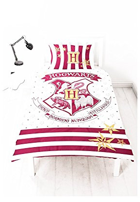 Harry Potter „Muggles“ Einzelbettwäsche-Set mit großen Aufdruck