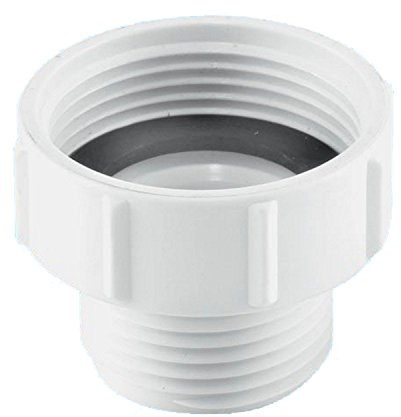 McAlpine T12C Female x BSP Male Coupling-2 x 1�, White