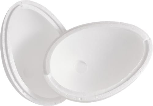 VBS Styropor-Ei Styroporform Weiß 2-tlg. 21x15cm Osterei zum Basteln