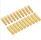 VUNIVERSUM 10 Paar (20 Stück) 4mm 4.0mm Goldkontaktstecker Bananenstecker Goldstecker Stecker Buchse Männlich Weiblich Lipo Akku ESC Brushless Motor Modellbau