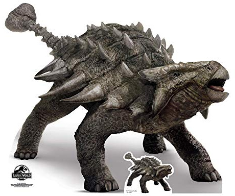 Star Cutouts SC1283 Ankylosaurus Dinosaur Cardboard Cutout – Jurassic Party Decoration, Dinosaur Display & Kids Event Prop