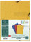 Exacompta 554432E 3er Pack Premium Einschlagmappe. Made in Germany. Aus extra starkem Colorspan-Karton mit 3 Innenklappen und 2 Gummizügen DIN A4 Sammelmappe für Büro und Schule farbig sortiert