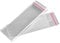 mothcattl 100Pcs Double-Layer 5-Wire Packaging Bag, Protective Cover For Tv Remote Control Cover For Family Hotel-7cm x 29cm Transparent