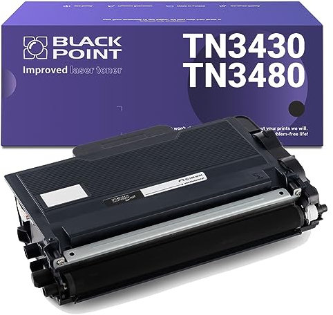 BLACK POINT Premium Toner Kompatibel zu TN3430 TN3480 TN-3430 TN-3480 Schwarz für Brother HL-L5000D L5100DN L5200DW L6400DW, L6300DW Brother DCP L5500DN L6600DW MFC L5700DN L5750DW L6800DW L6900DW