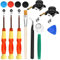 JZK 3D Analog Joystick Replacement for Switch JoyCon Controller, with Cross & Tri-Wing Screwdrivers, Repair Tool Kits for JoyCon Stick, Repair Tool for Joy CON